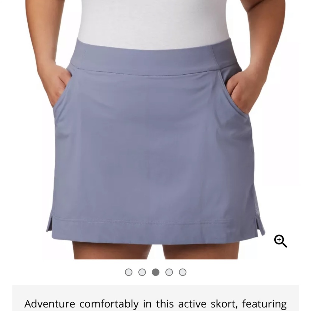 Columbia Anytime Casual Skort BLACK NWT